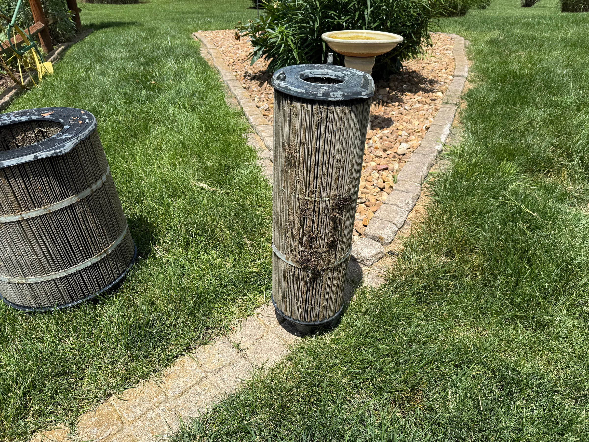 Dirty clogged filter 3