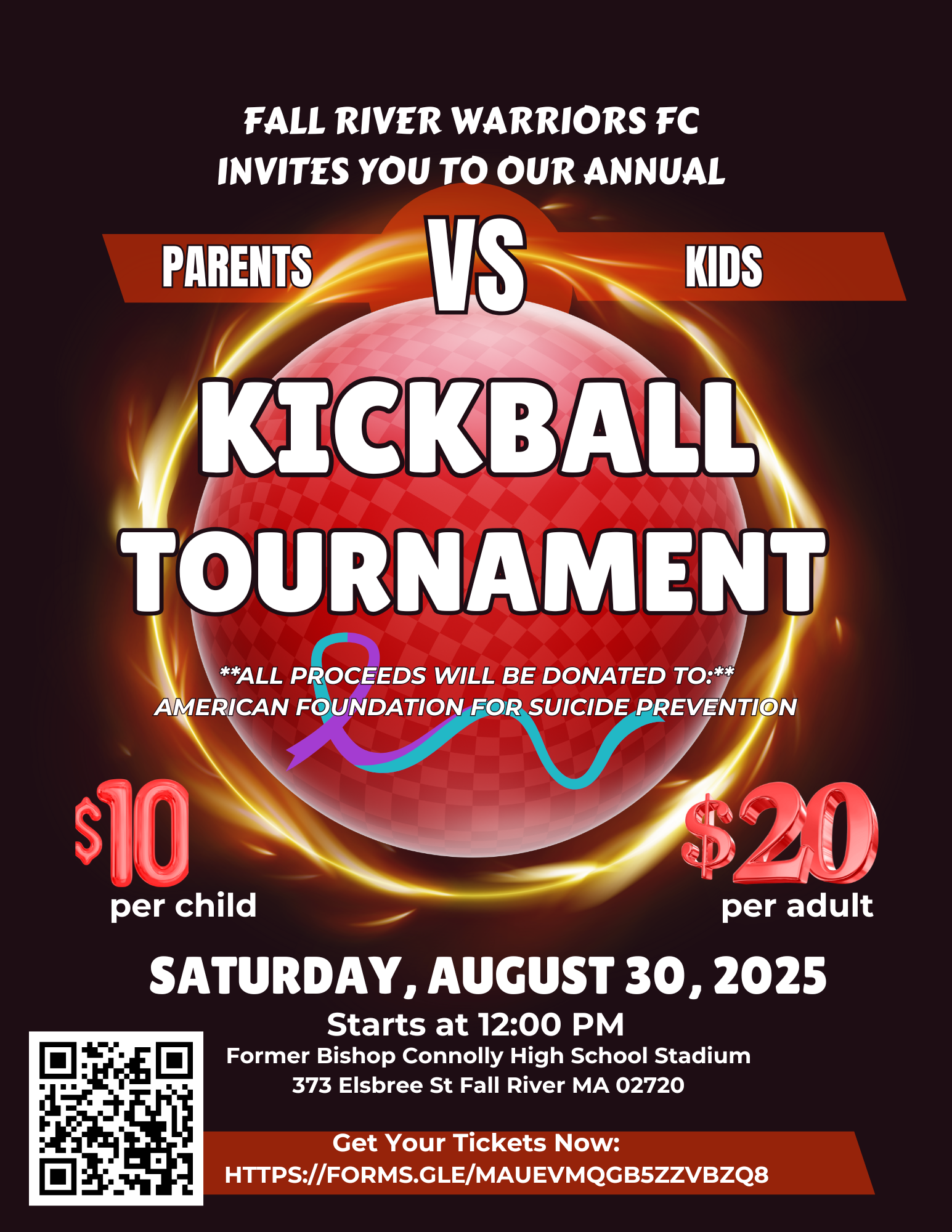 Let's Kick It for Suicide Prevention!