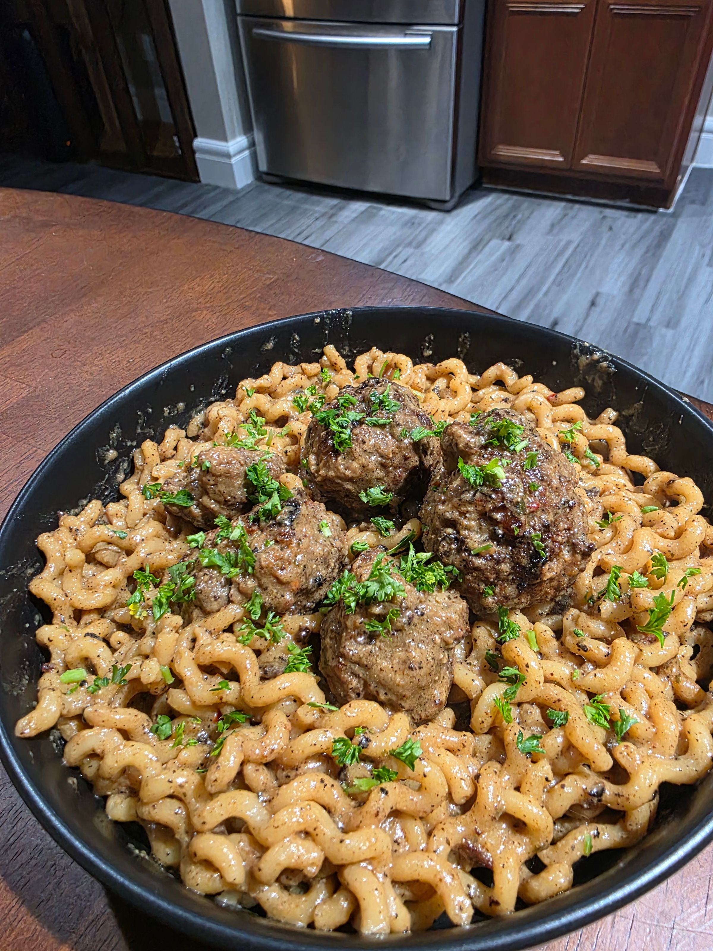 Swedish Meatball Pasta