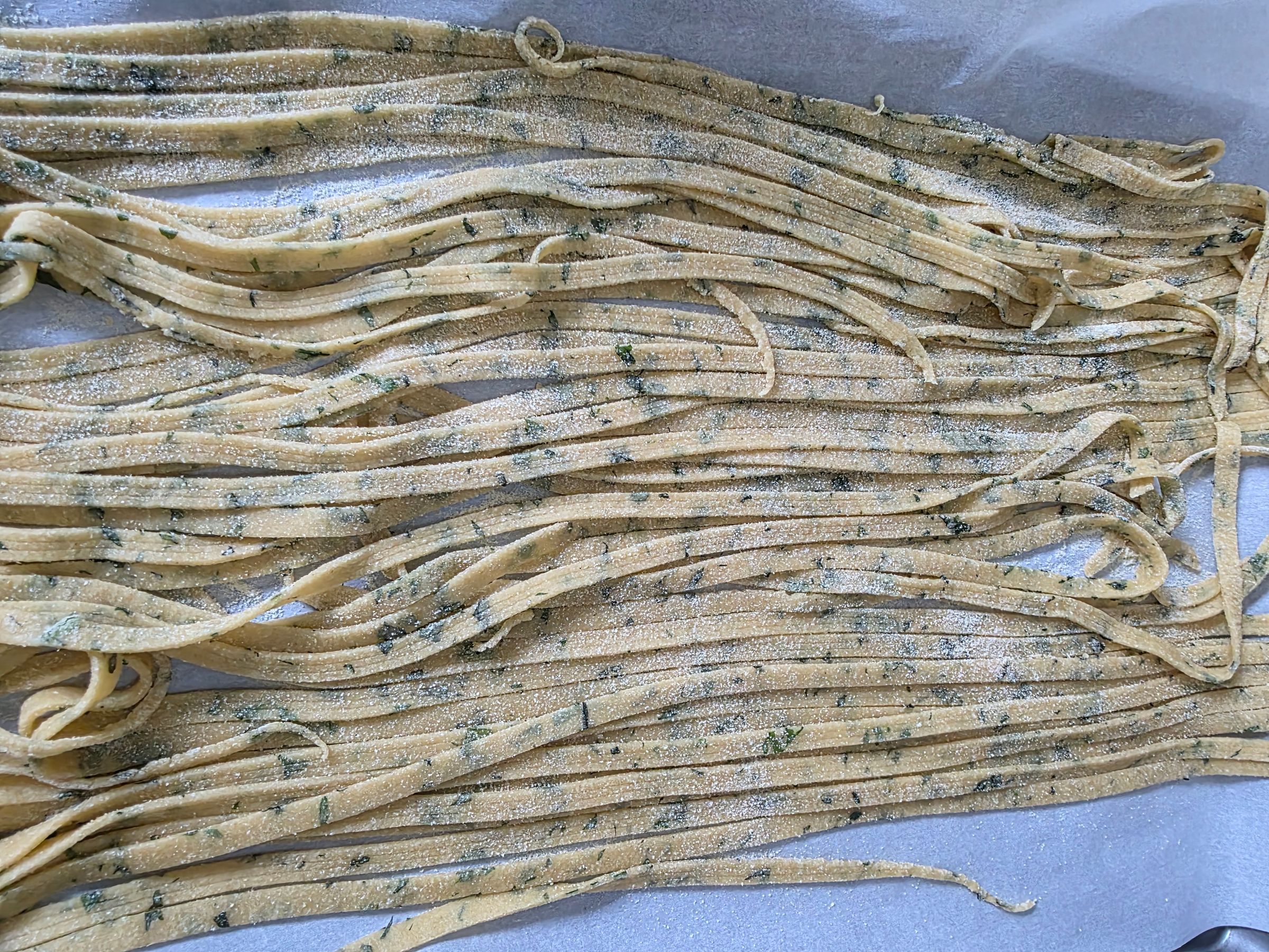 Basil Fettuccine