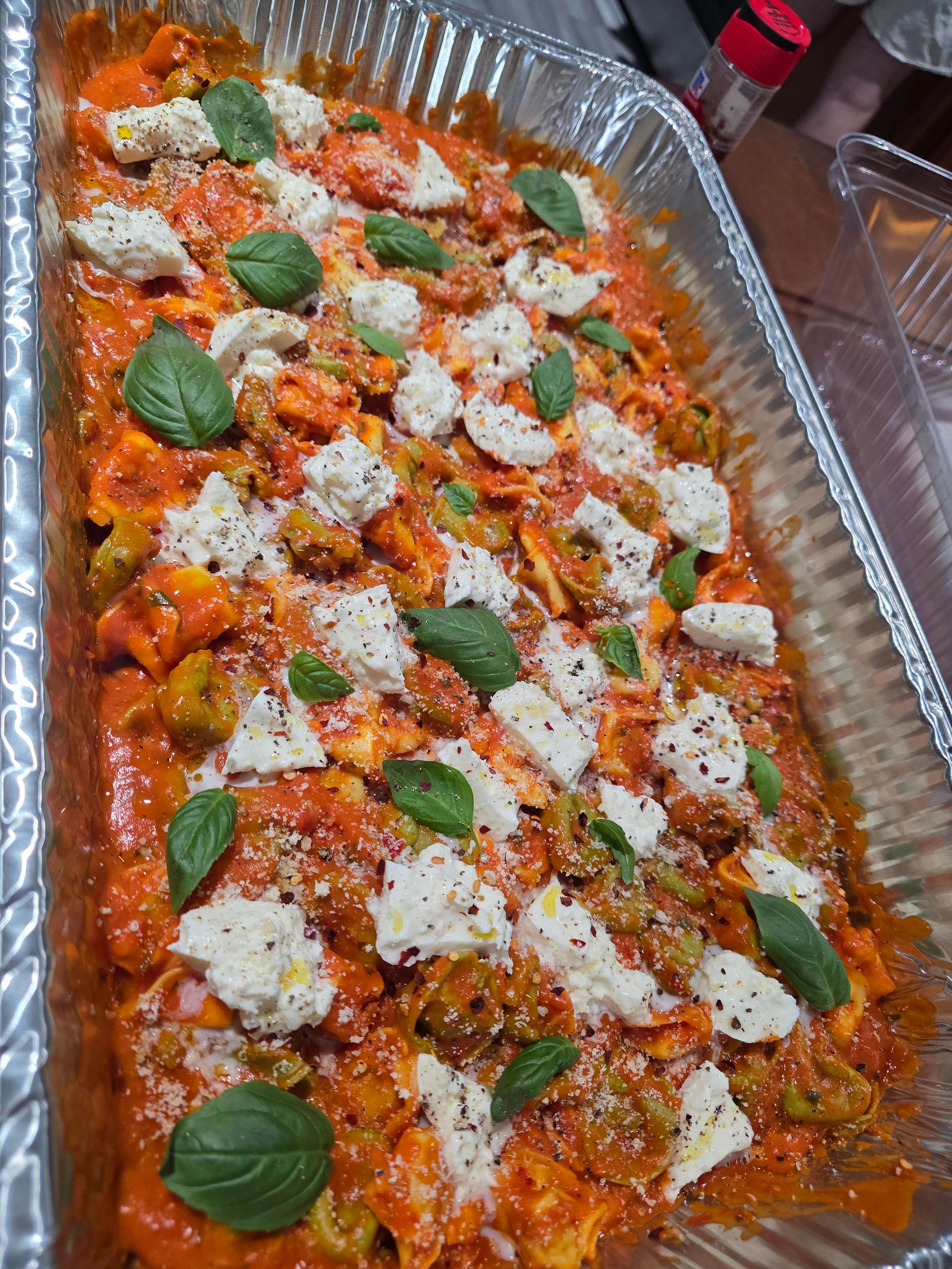Spicy Vodka Tortellini