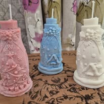 Bougies  Noël 5,50€