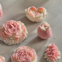 Plusieurs modèles de fleurs