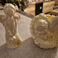 Ange en poudre de résine