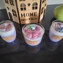 Bougies pot en verre