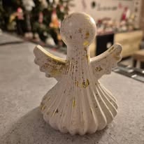 Ange en poudre de résine