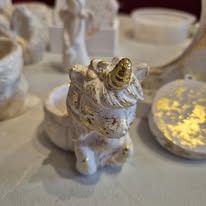 Licorne en poudre de résine