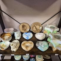 Coeur en poudre de résine