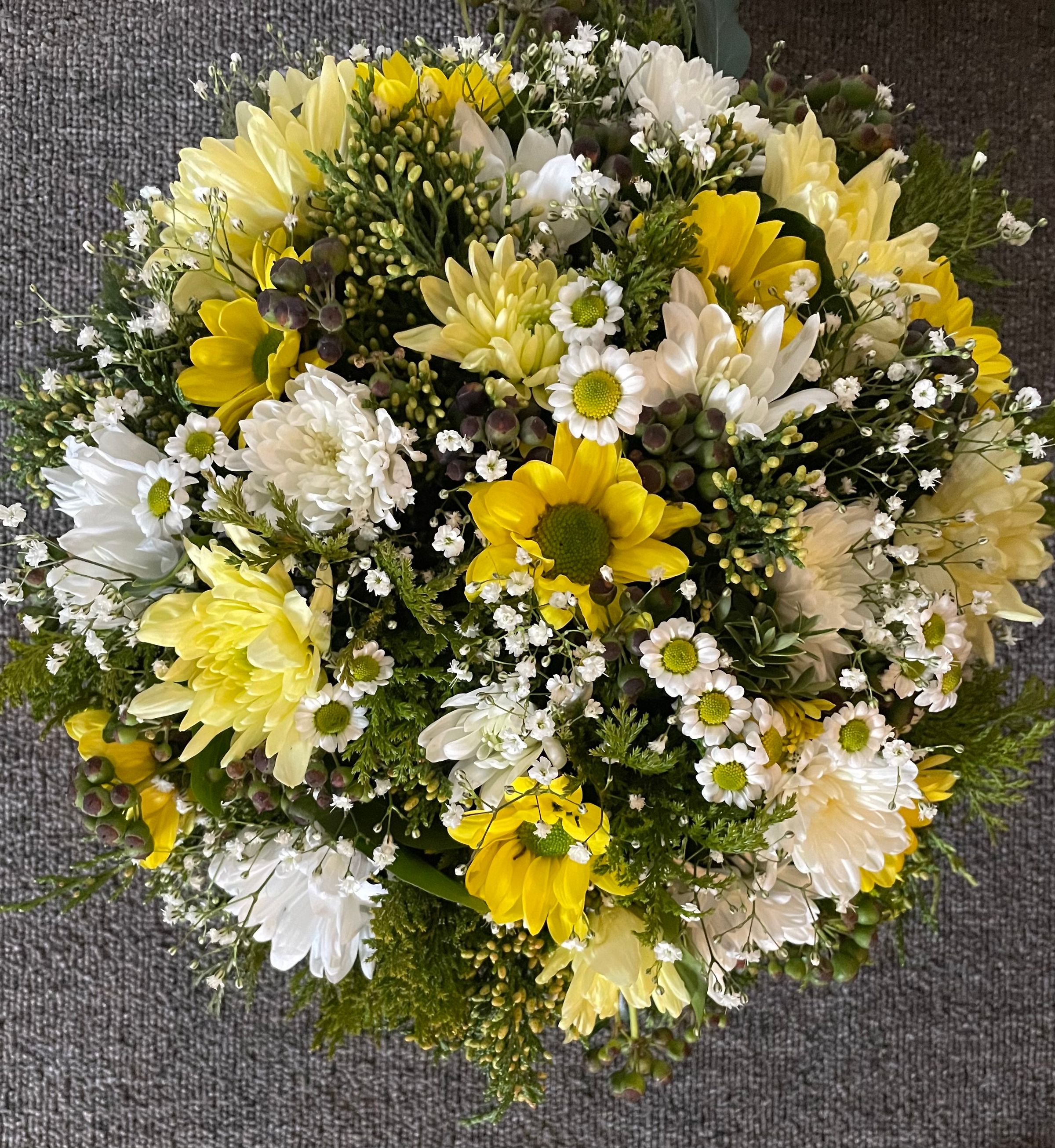Large fresh flower display £28