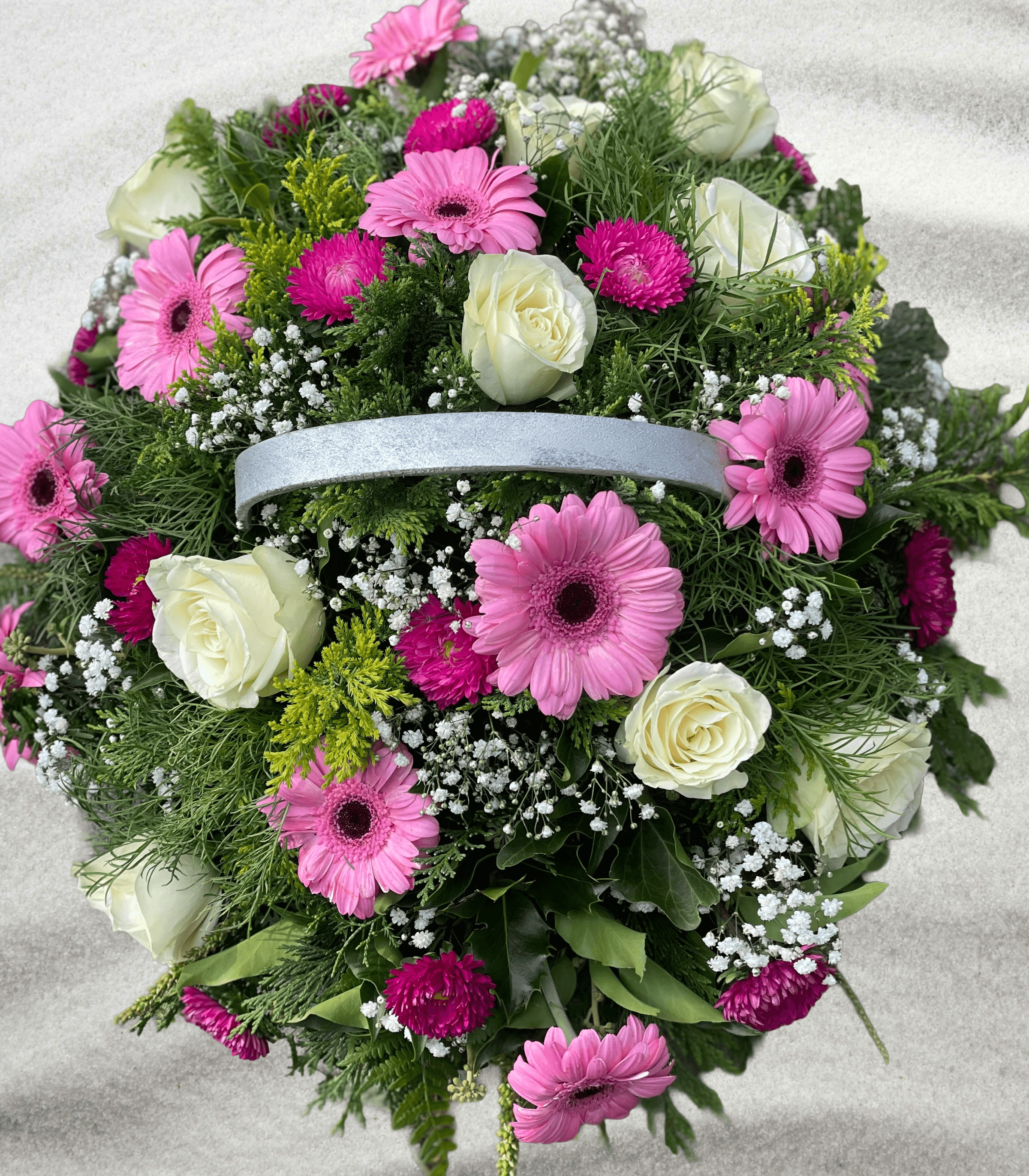 Fresh flower basket £30