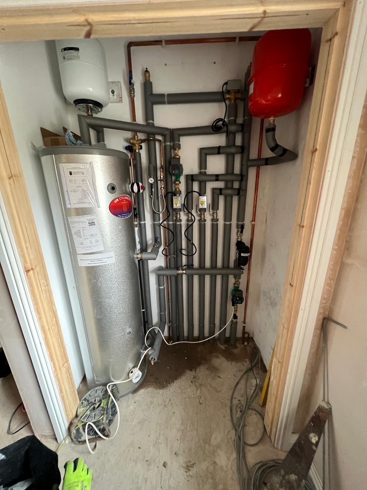 plant Room For Air Source Heat Pump 