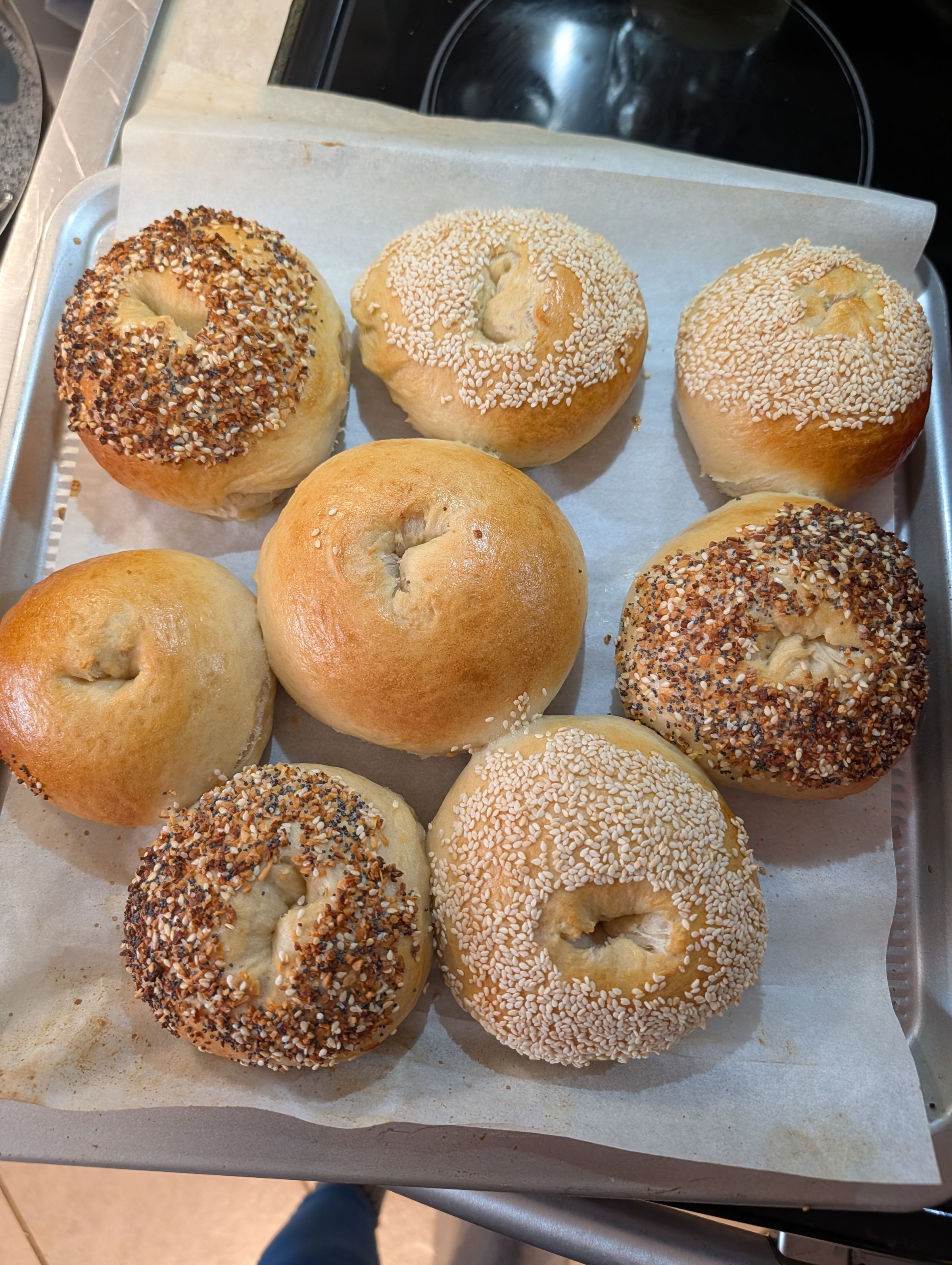 Plain, Poppy Seed, Sesame Seed or Everything