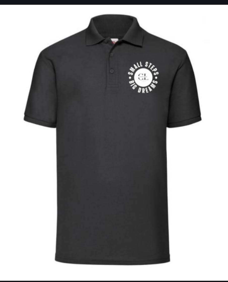 Unisex polo shirt Black £15