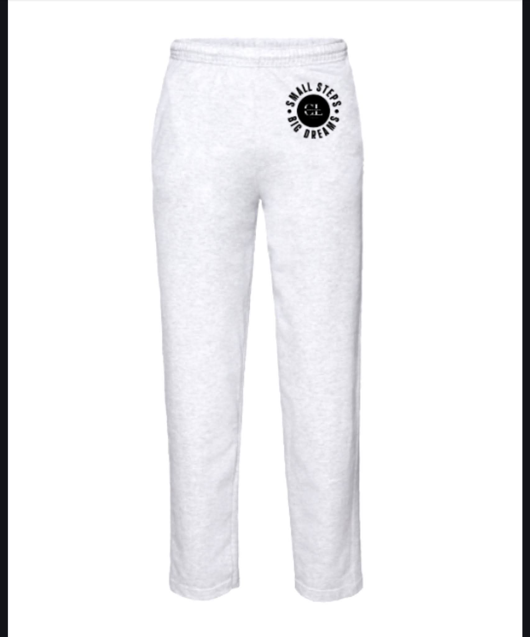 Unisex White Joggers £25