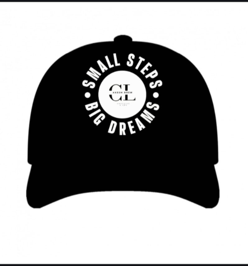 Kids cotton cap black £10