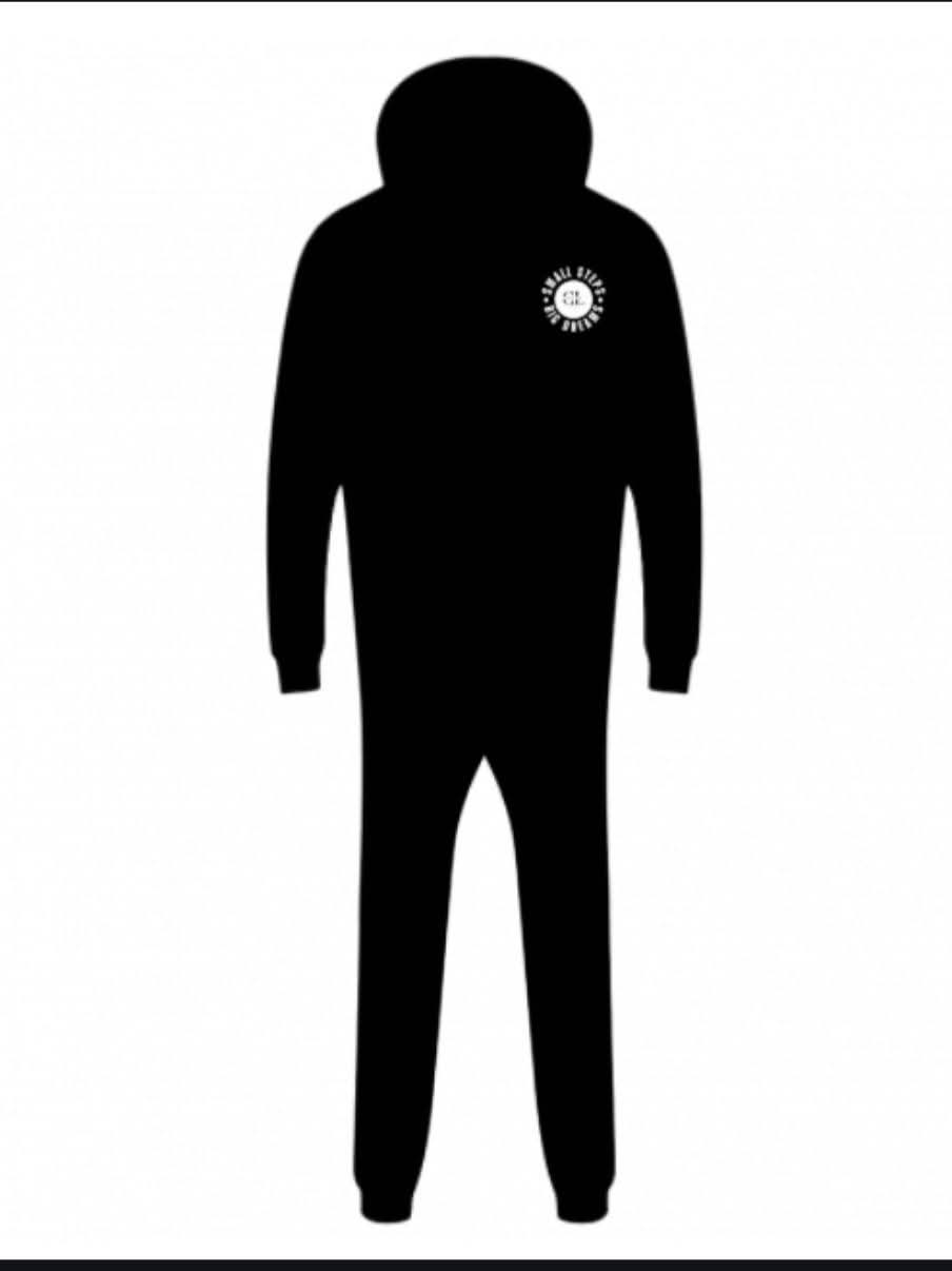 Unisex Onesie Black front £35