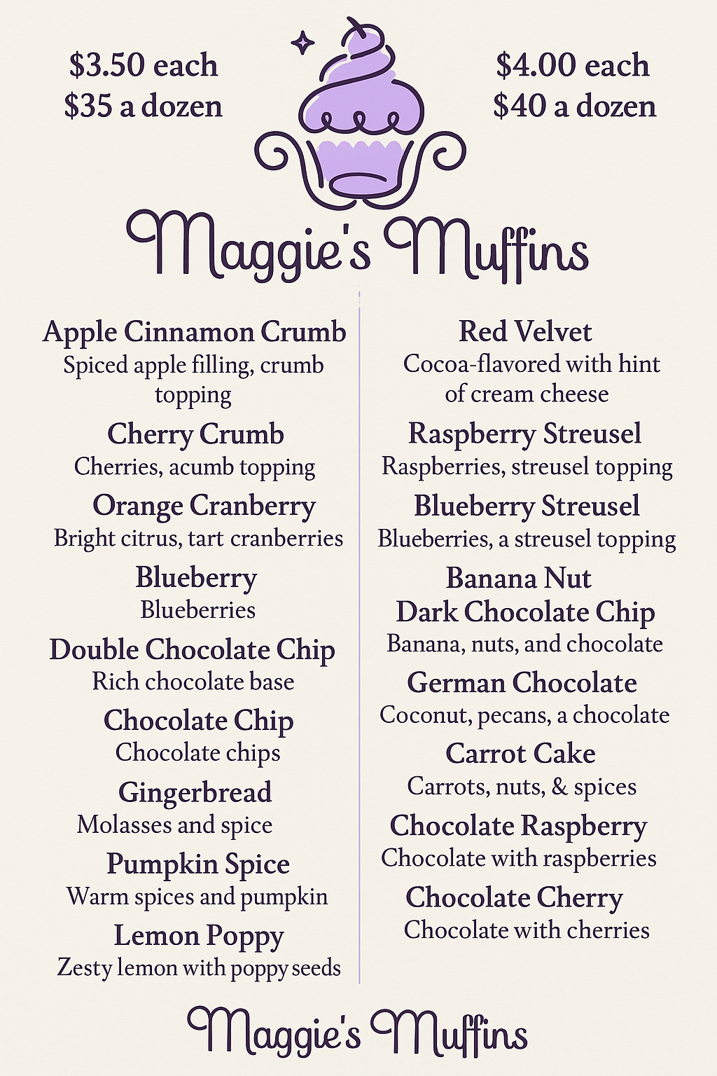 Maggie's Muffins's image