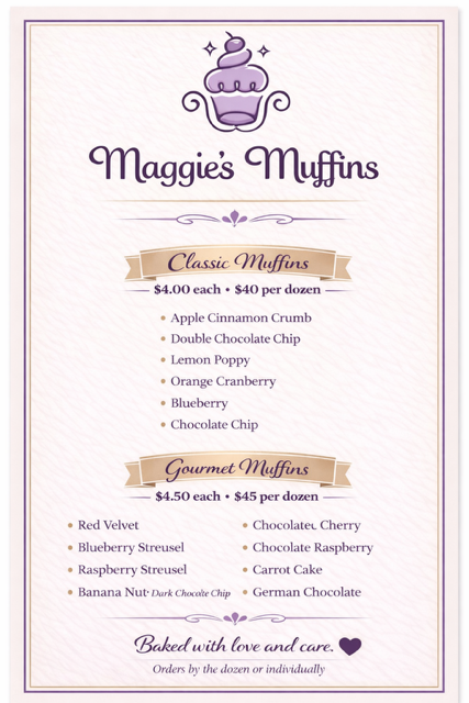 Maggie's Muffins's image