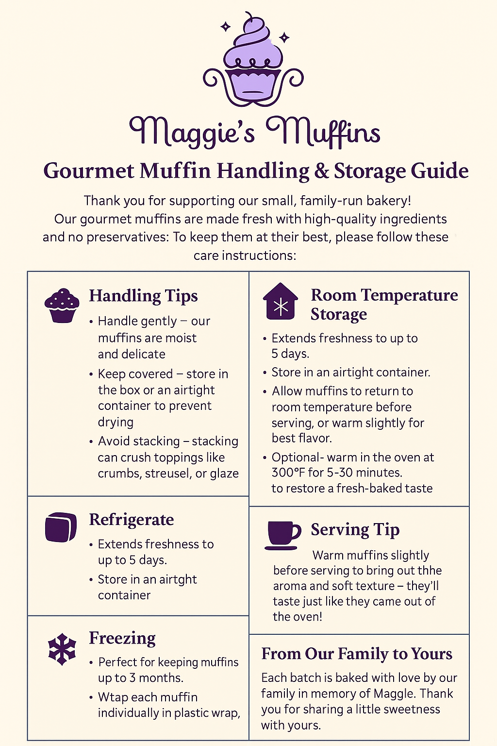 Maggie's Muffins's image