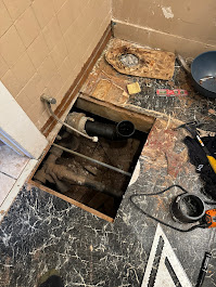 Toilet Drain Repair
