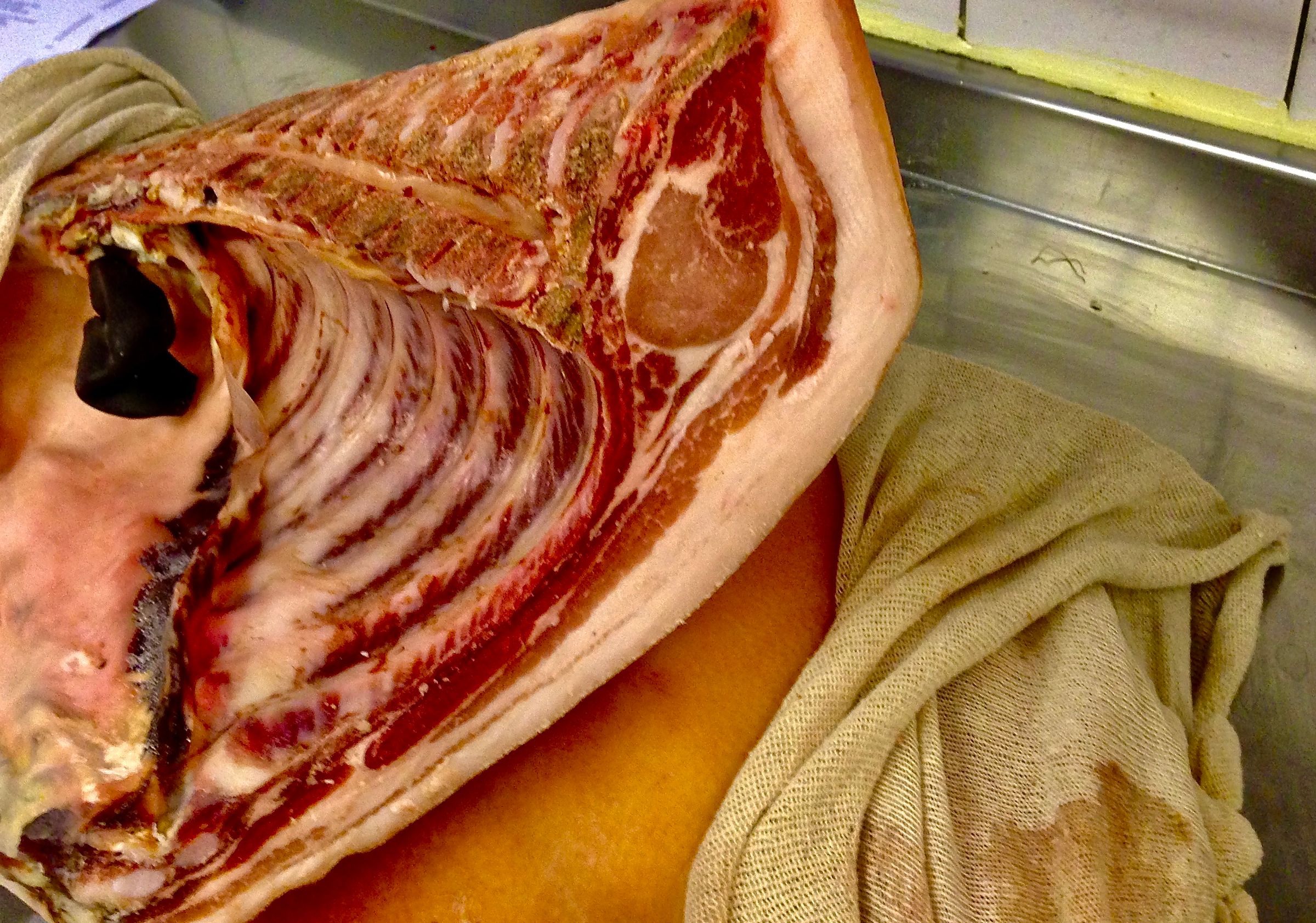 Aged suckling pig