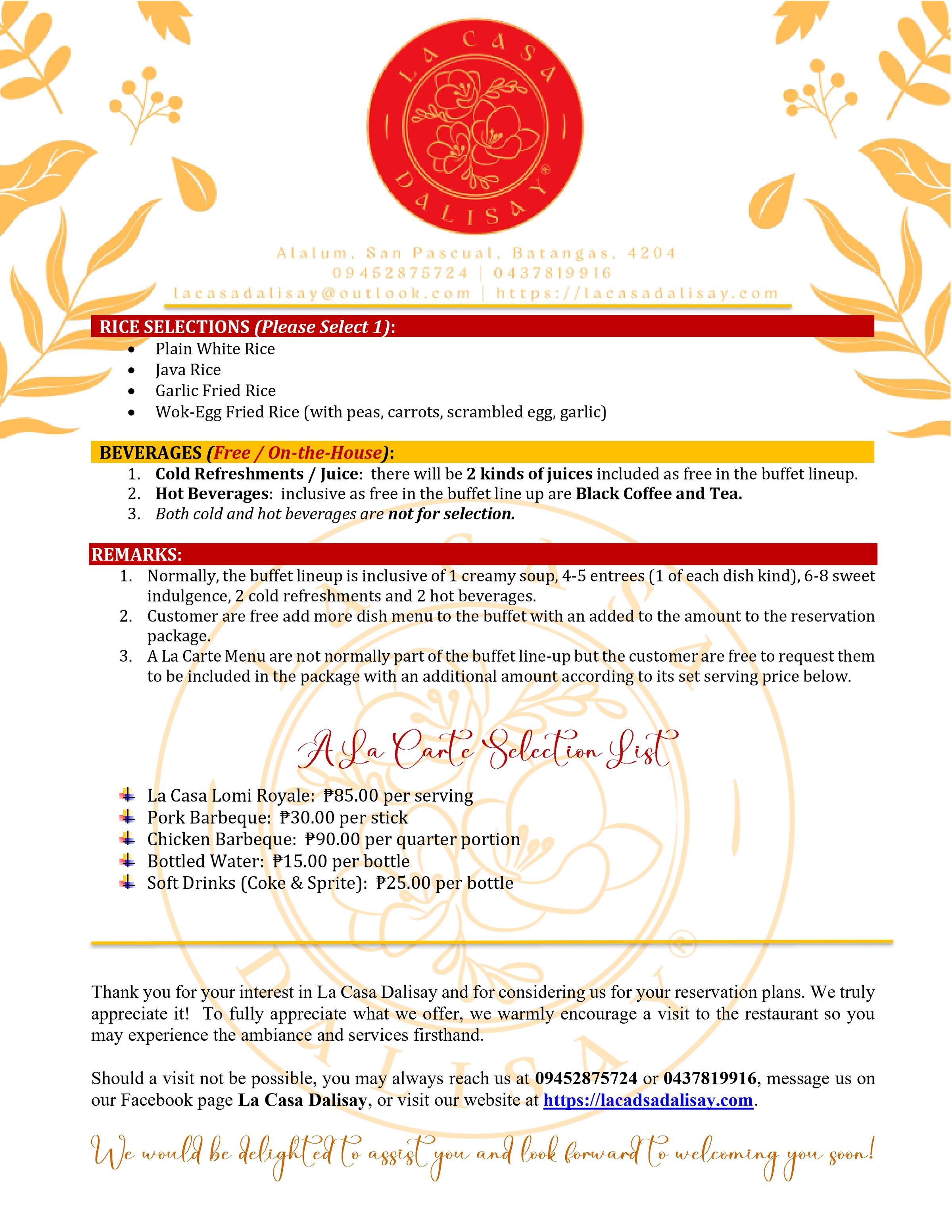 L A   C A S A   D A L I S A Y's image