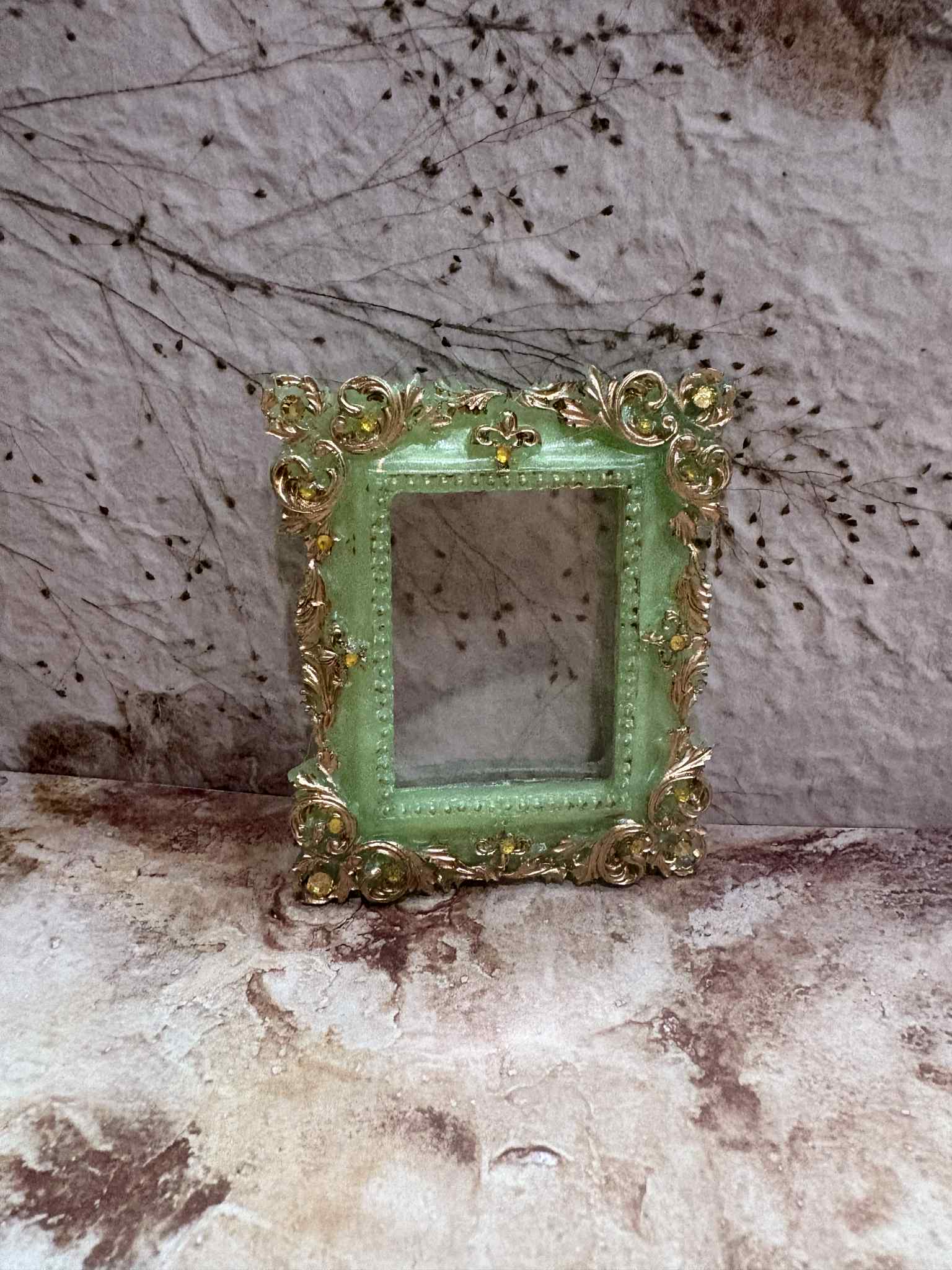 This photo frame features a sleek design and is available in a variety of customizable colors to suit your decor. Priced at $8.00, it offers an elegant way to display your cherished memories.