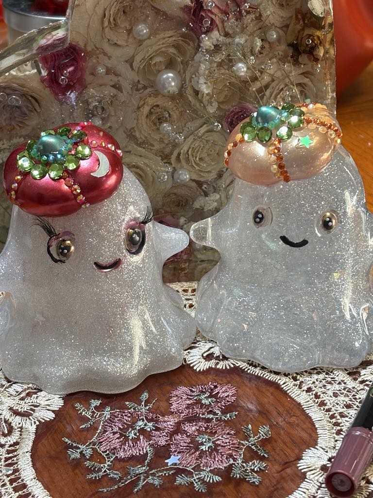 Add a touch of spooky charm to your Halloween decor with these hauntingly realistic ghost decorations. Customizable and fun, they’re the perfect addition to your festive setup—available for $20.00 each.