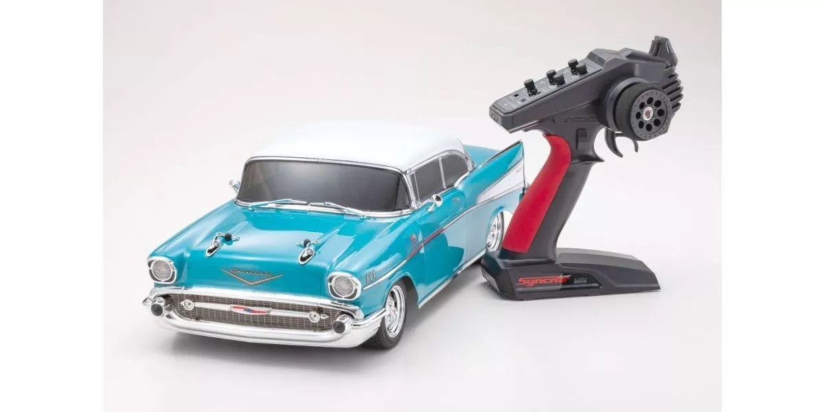 Kyosho 1957 Chevy Bel Air Coupe Tropical Turquoise 1/10