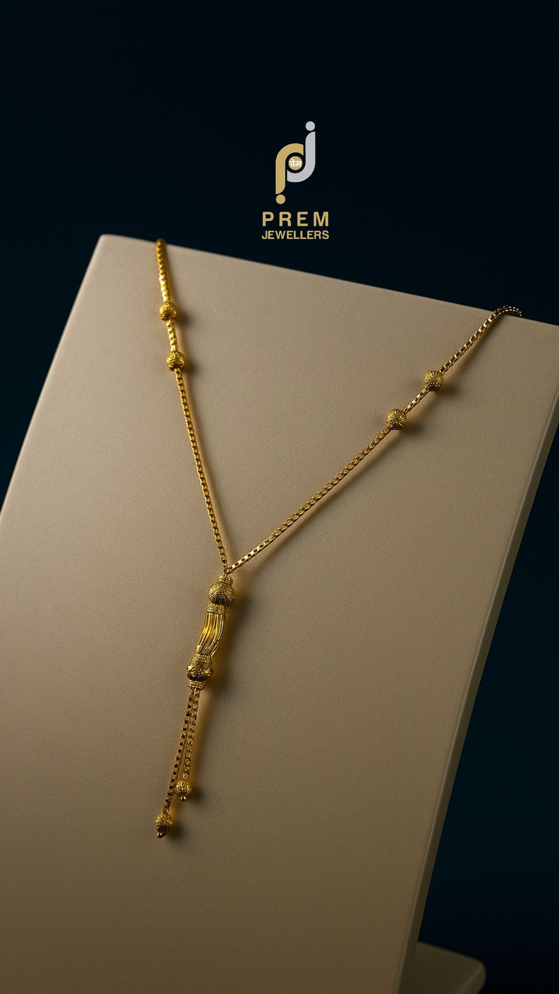22 K 8 Grams Pure Elegance