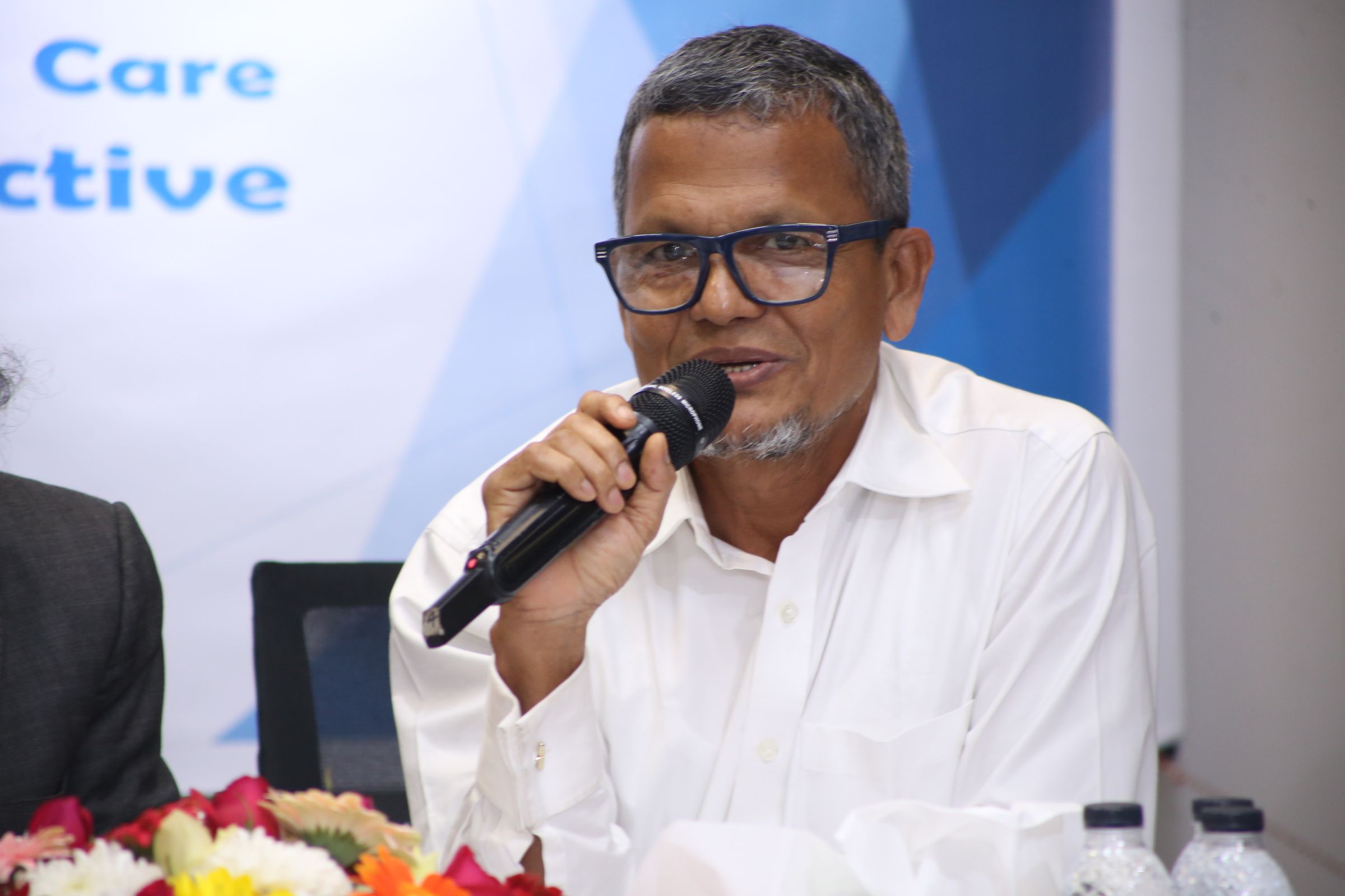 Chief Guest Mohiuddin Ahmed Bhuiyan Chief Patron, Ageing Care Ltd.  Chairman, A Plus Group 