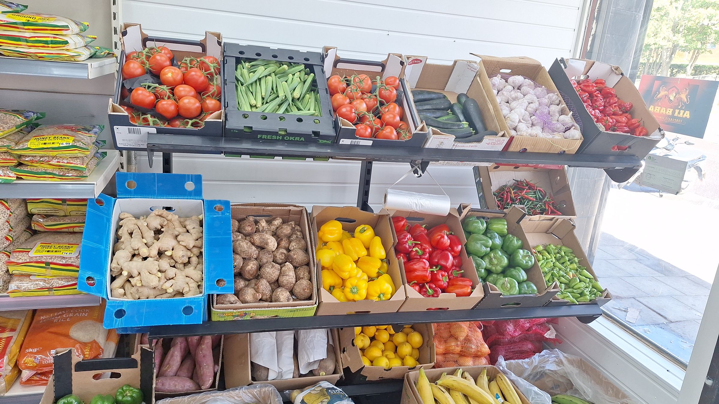 Vegetables and fruits 