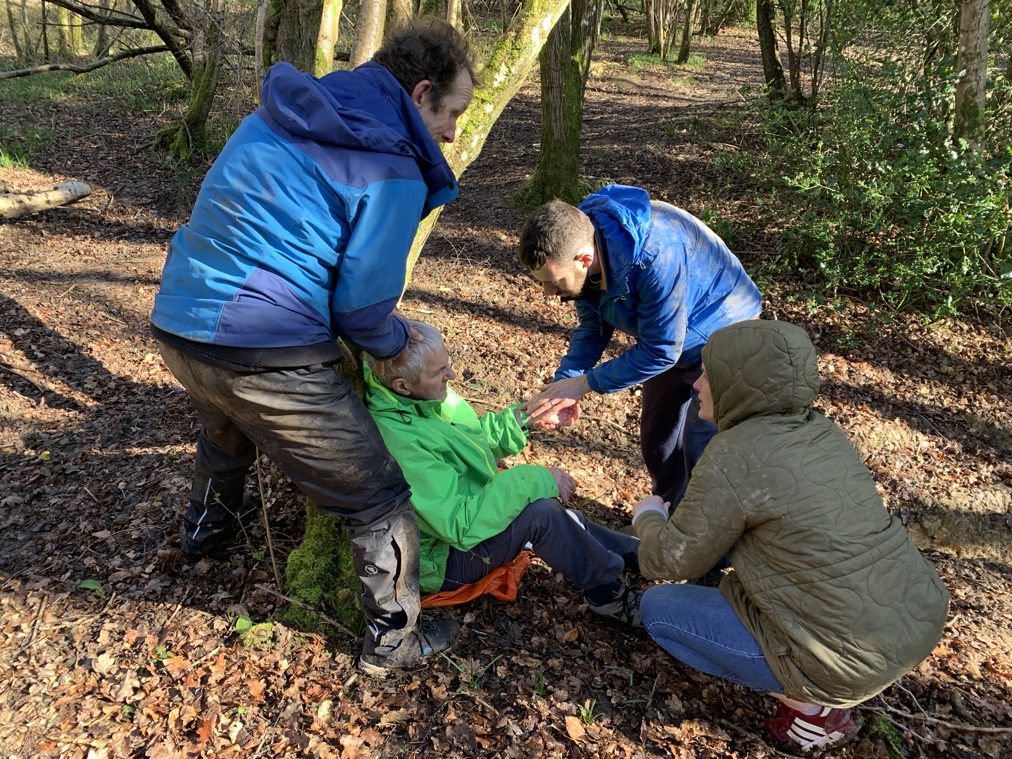 Outdoor first aid Sussex walking