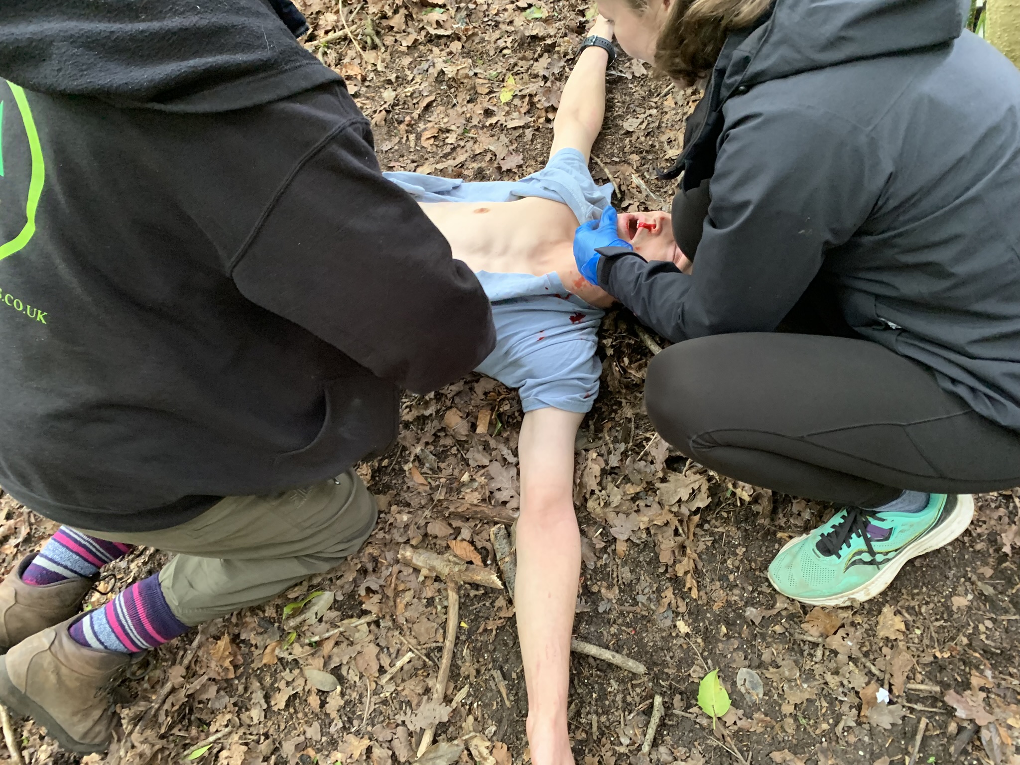 Outdoor first aid Sussex mountain bike