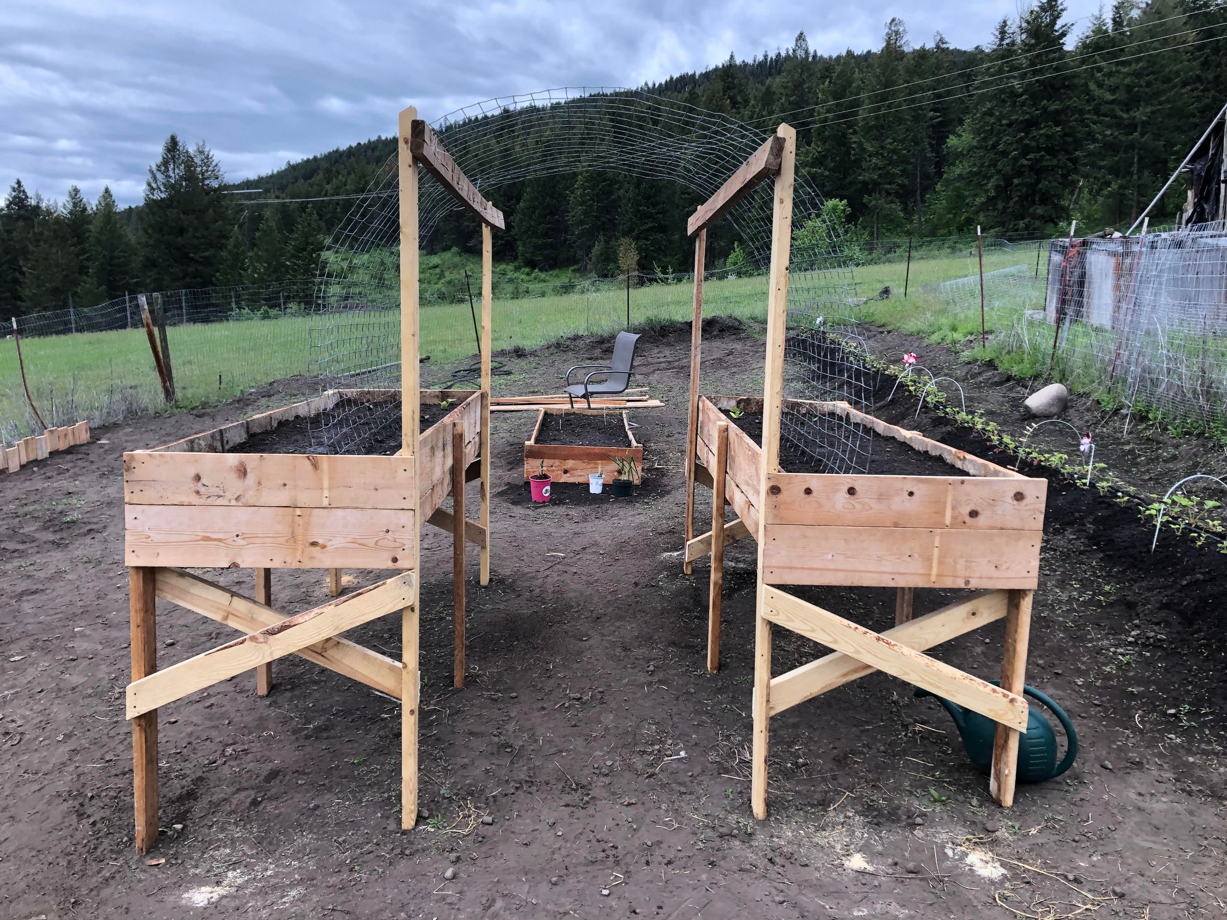 Recycled Garden Beds