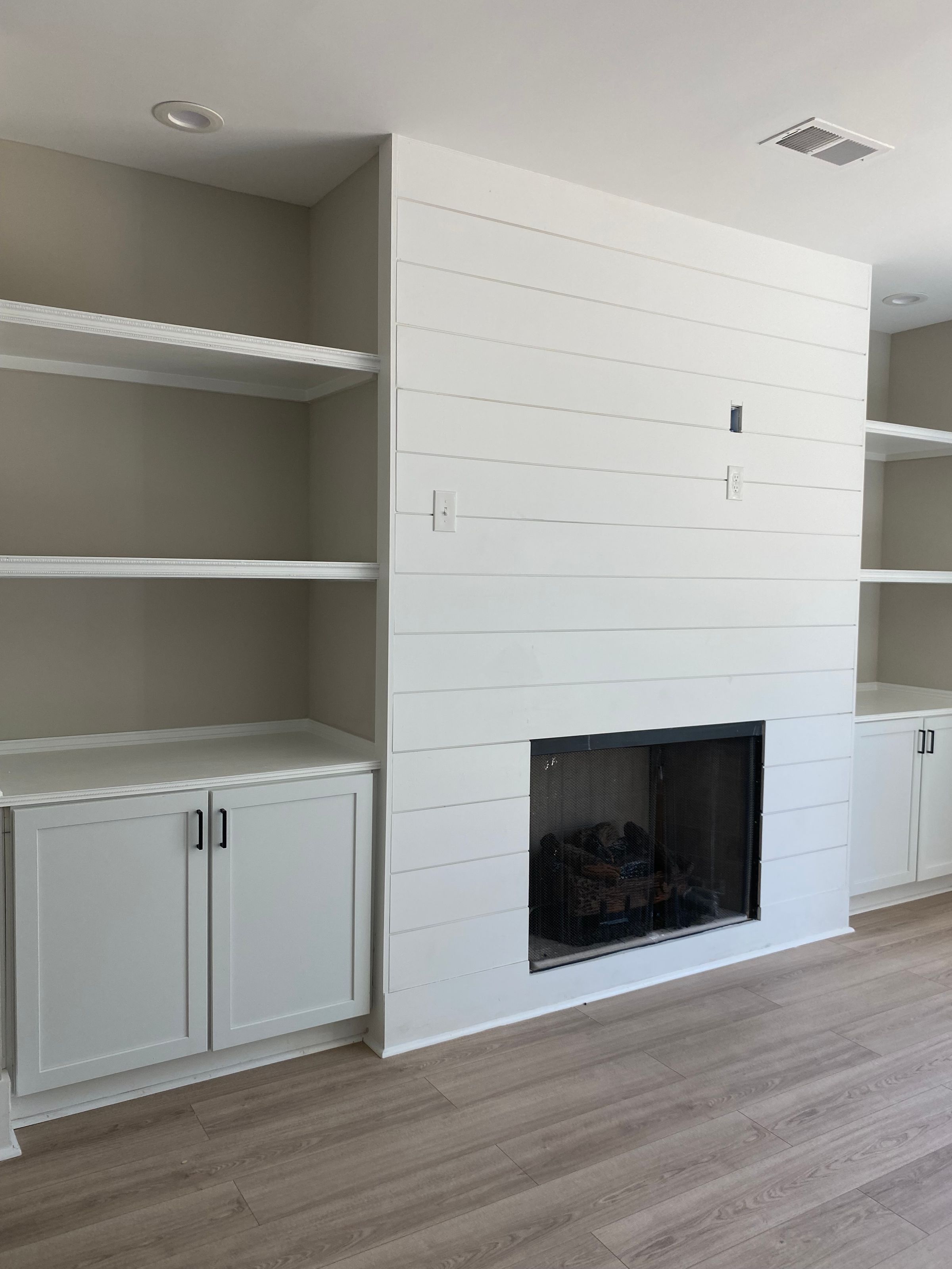 Fireplace build