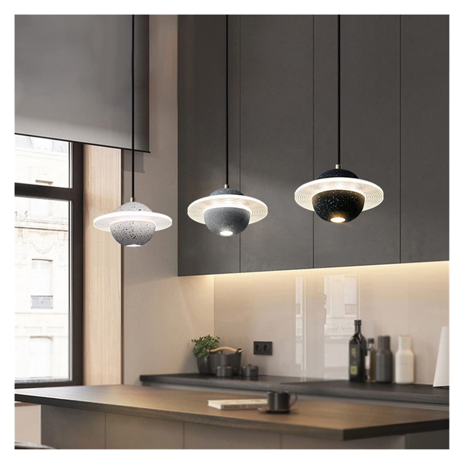 modernized chandelier