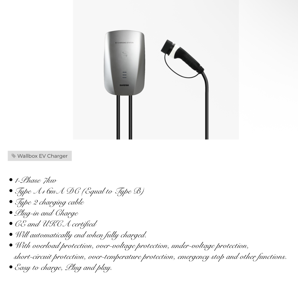 SERIES G4 EV CHARGER