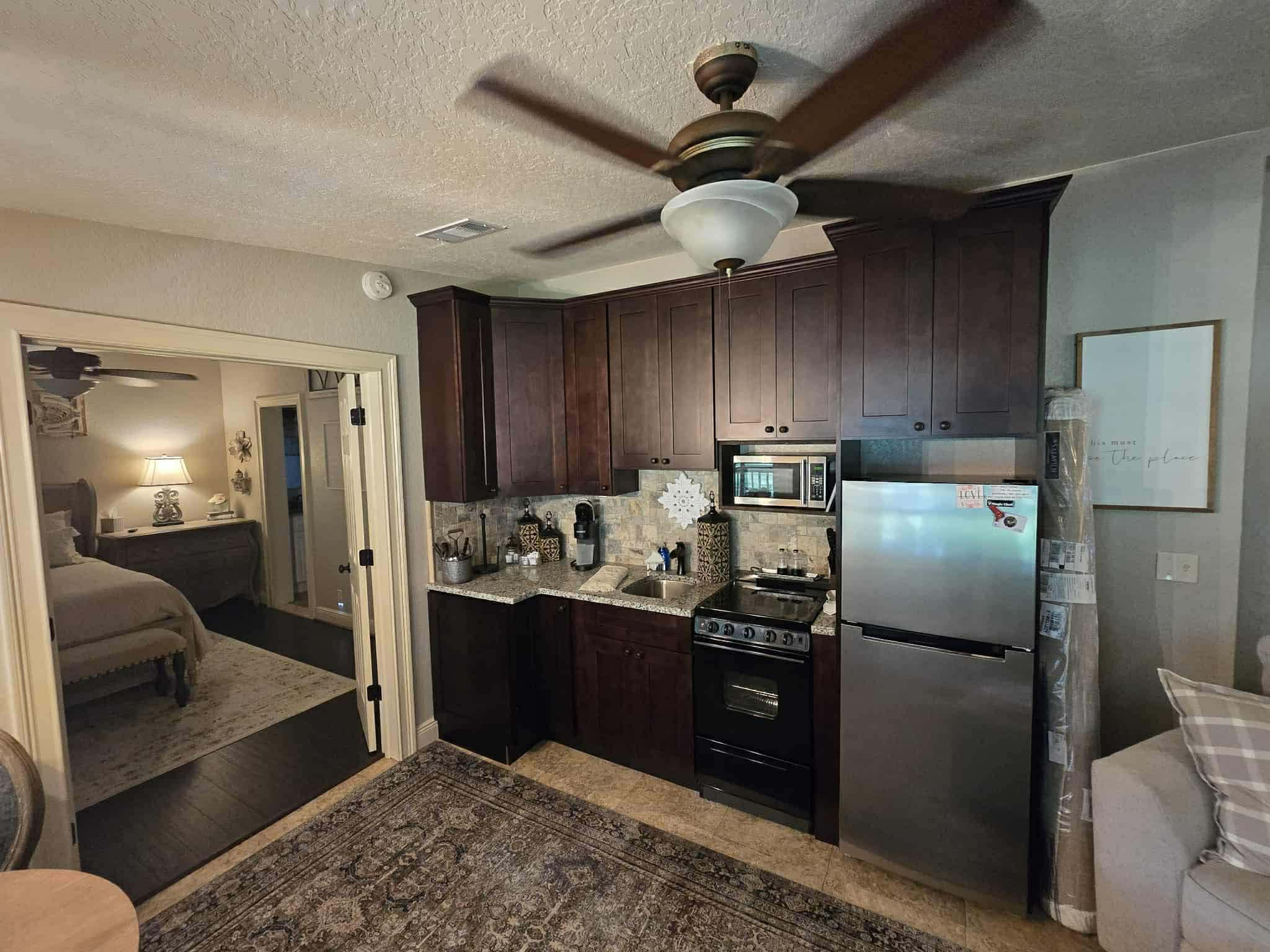 master bedroom kitchenette additional kitchen to the main house