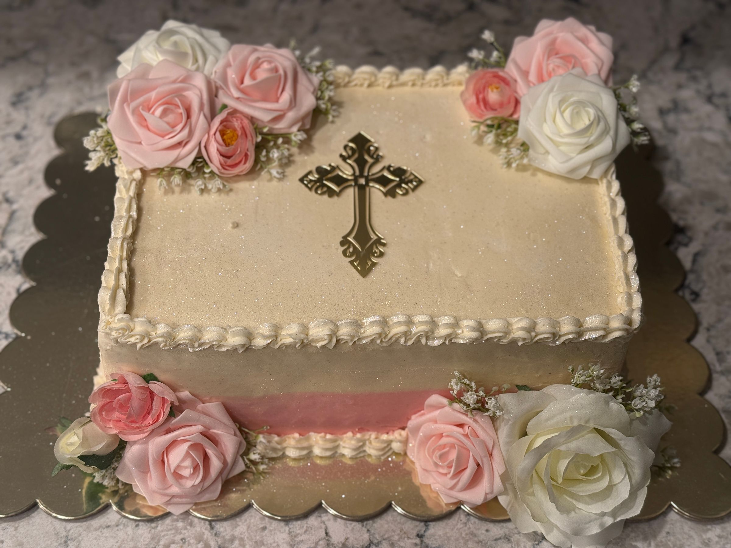 Baptism Cake