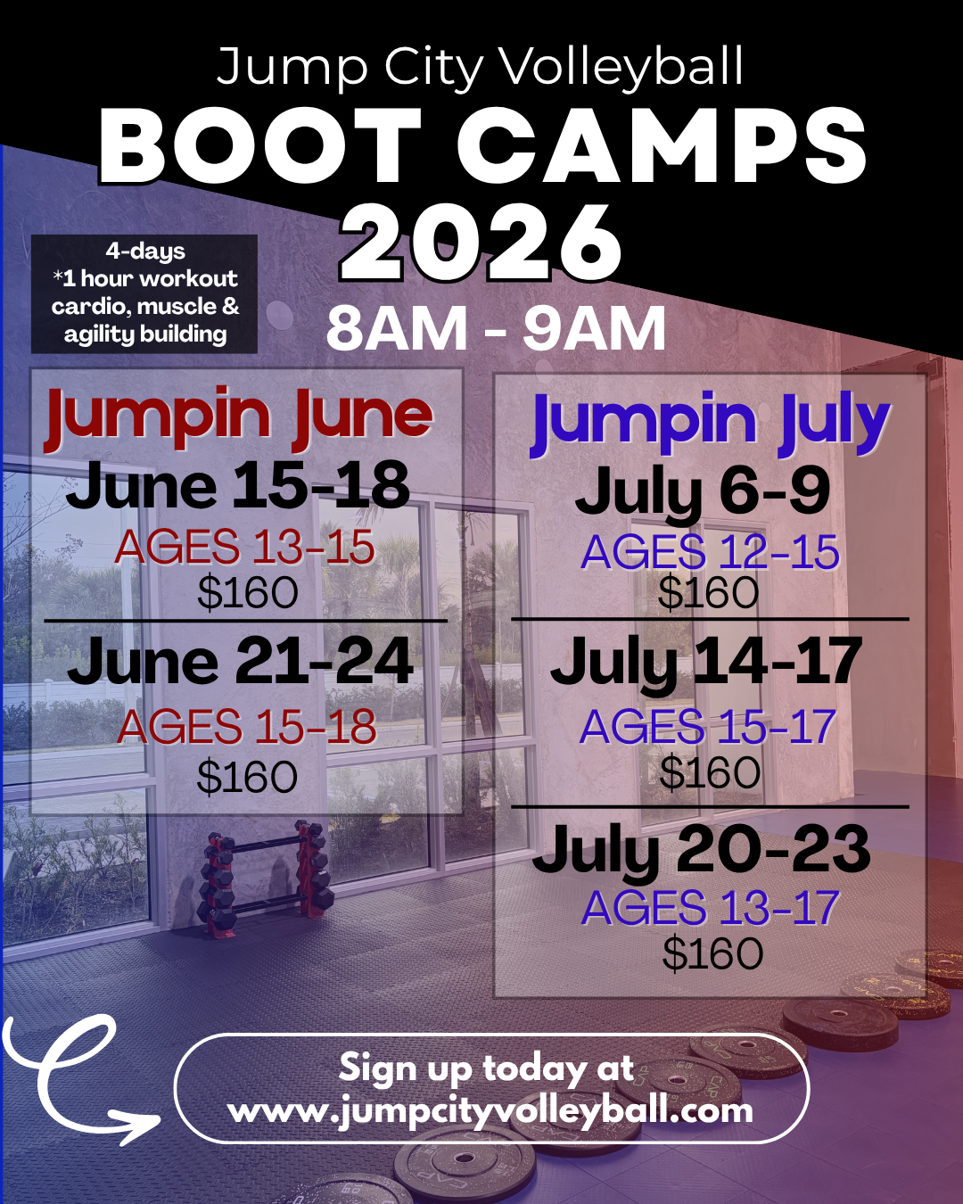 Jump City Volleyball | Volleyball Facility in Palm Beach's image