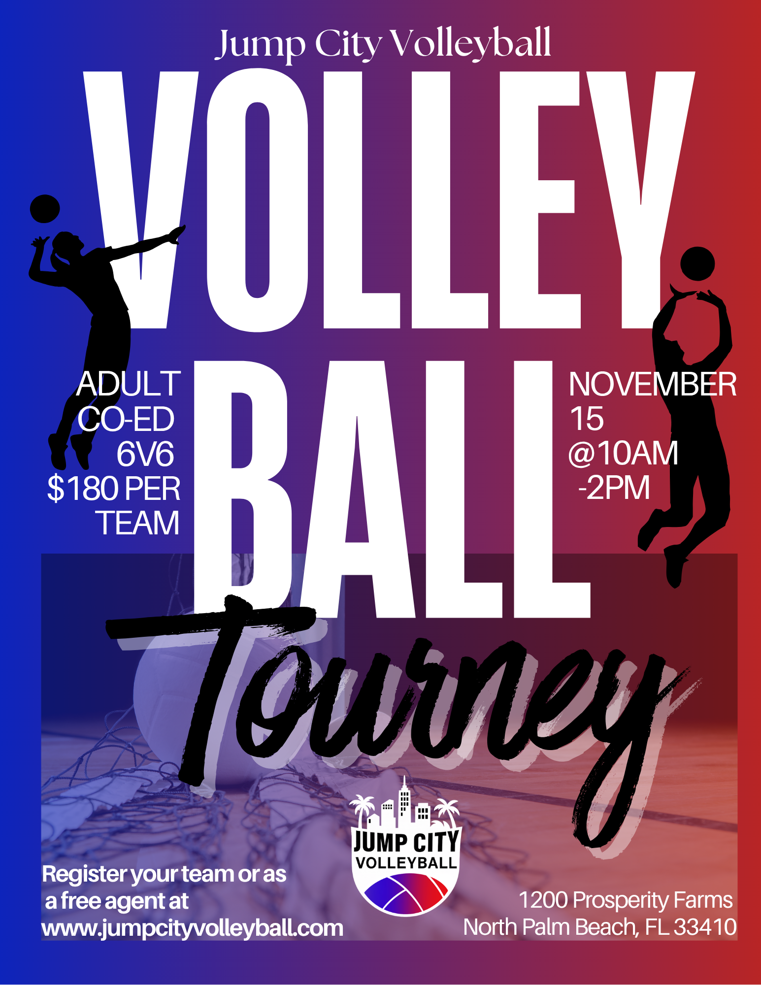 Jump City Volleyball | Volleyball Facility in Palm Beach's image