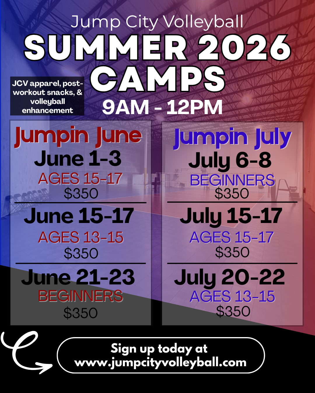 Jump City Volleyball | Volleyball Facility in Palm Beach's image