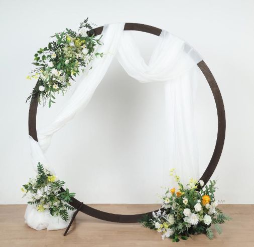 # 4 Arch. Wooden Circle Arch 7 ft