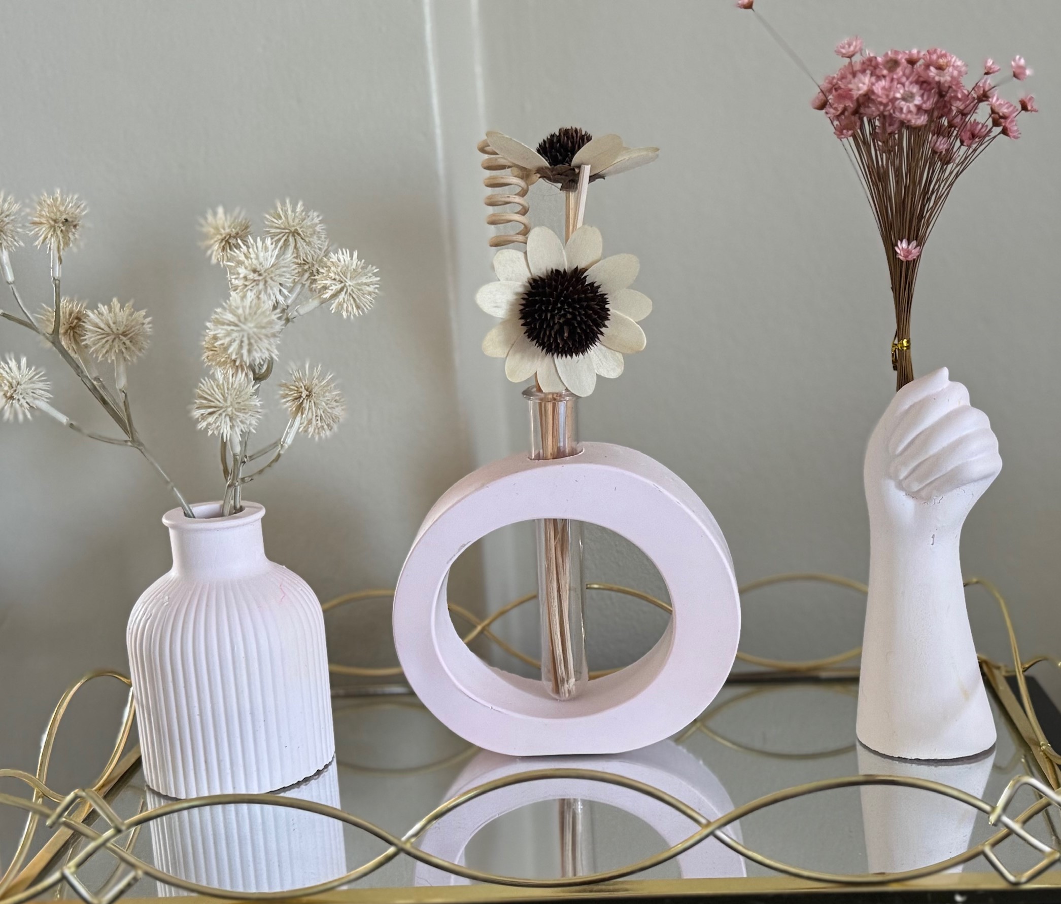 3 set Modern Flower Vases - R600