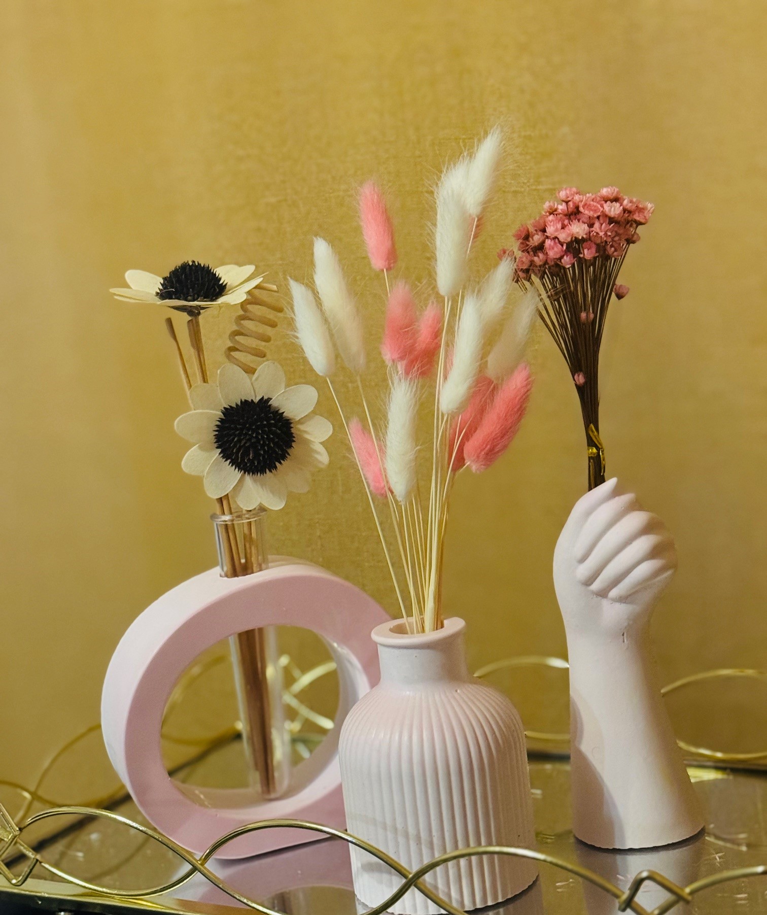 3 set Modern Flower Vases - R600