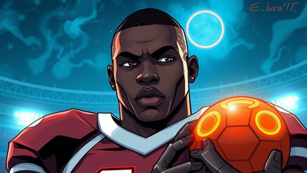 Ekon Abora: Age 19. Height 7.9 inch. Weight 250 lb. Power level 7. Ekon struggles with wanting to be popular and accepted. He hoped to use orb ball to get him and his family off of the planet Chezzeriah, a junk planet filled with mostly cyborgs. Most of the galaxy looks down on cyborgs. Ekon lost his right arm, but was given a powerful mechanical arm. He weilds the gravity hammer of Macabe, a great hammer that manipulates gravity.