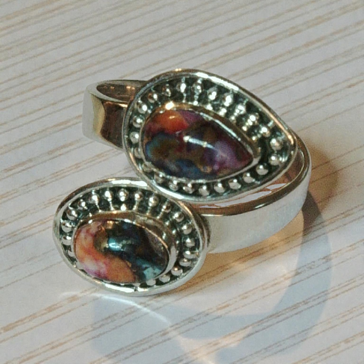 Sterling w/ Pink Dahlia Turquoise