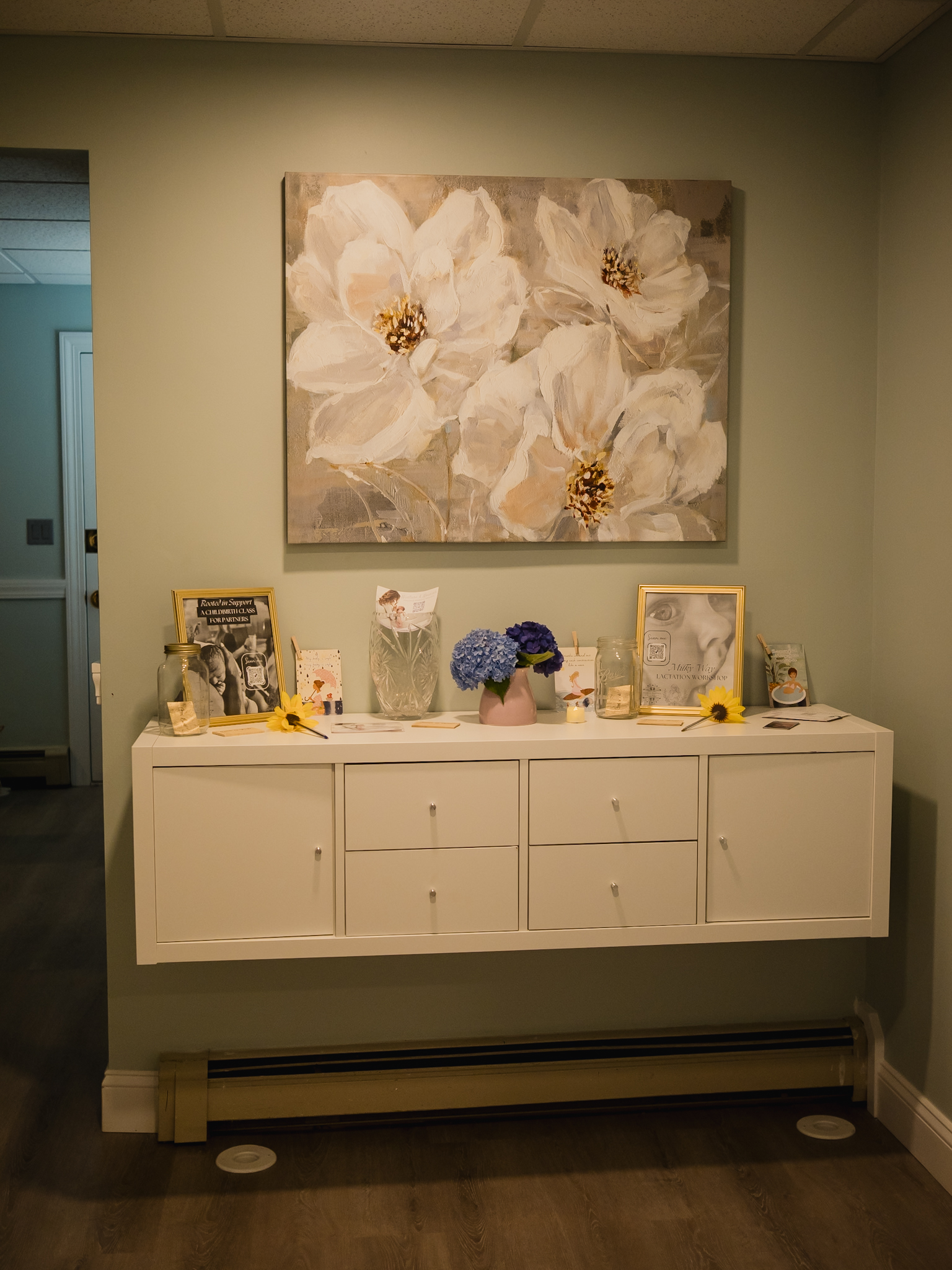 Entry in a Birthing Suite (Captured by Laurie LaPorte Photography)