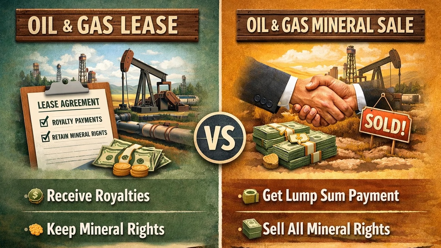 O&G Lease v. Sale